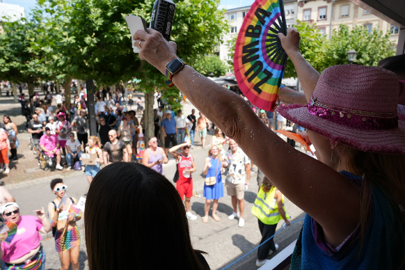 Zeichen für ein offenes und buntes Frankfurt