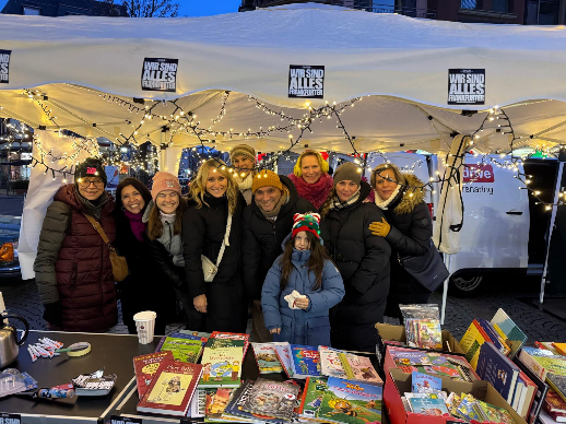 Internationaler Vorlesetag – Bücherstand von WSAF in Bornheim